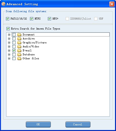 Email data recovery free edition2