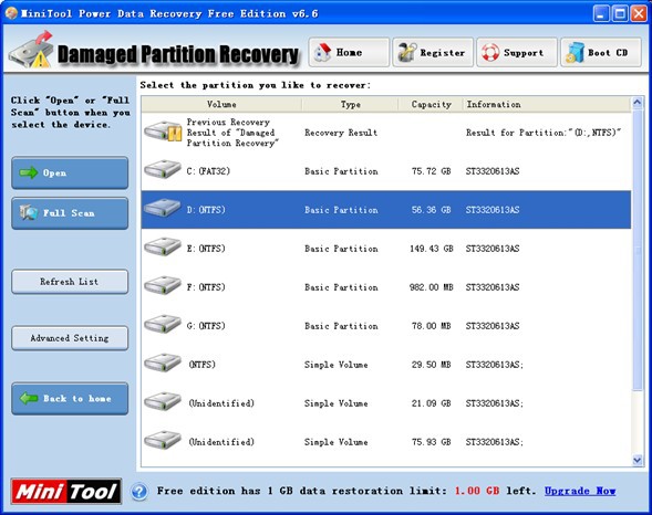 Email data recovery free edition software1