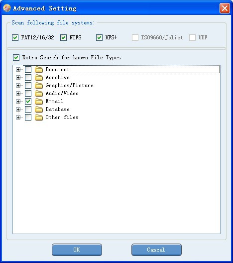 Email data recovery free edition software2